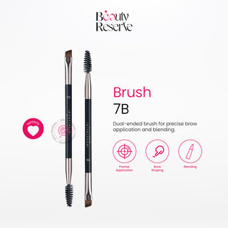 Brush 7B - Dual-Ended Angled Brush