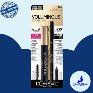 Voluminous Waterproof Mascara And Eyeliner