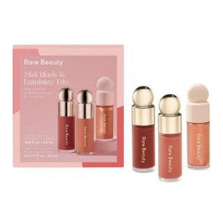 Rare Beauty Mini Blush and Luminize Trio