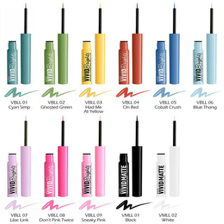 NYX Vivid Brights Matte Eyeliner