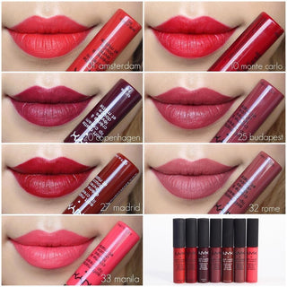 BEAUTY RESERVE - NYX SOFT MATTE METALLIC LIP CREME (SMMLC)