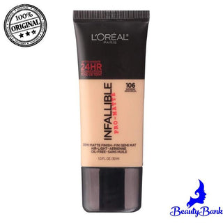 BEAUTY RESERVE - L'OREAL INFALLIBLE PRO-MATTE FOUNDATION (ORI USA)