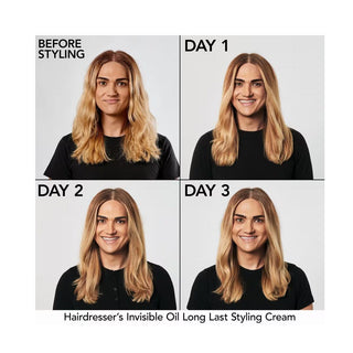 Hairdresser's Invisible Oil Long Last Styling Cream Travel Size