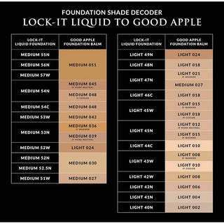 Good Apple Skin-Perfecting Foundation Balm