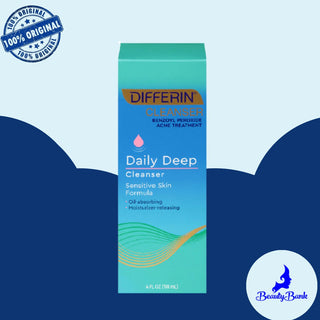 BEAUTY RESERVE - DIFFERIN DAILY DEEP CLEANSER WITH BENZOYL PEROXIDE 4OZ