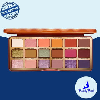 BEAUTY RESERVE - TOO FACED PUMPKIN SPICE WARM & SPICY EYE SHADOW PALETTE