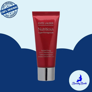 BEAUTY RESERVE - ESTEE LAUDER NUTRITIOUS SUPER-POMEGRANATE RADIANT ENERGY 2-IN-1 CLEANSING FOAM TRAVEL SIZE