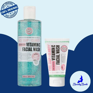 BEAUTY RESERVE - SOAP & GLORY FACE SOAP & CLARITY 3-IN-1 DAILY VITAMIN C FACIAL WASH
