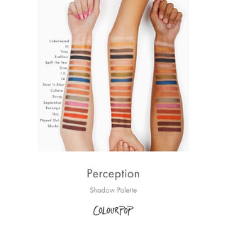 Perception Pressed Powder Shadow Palette