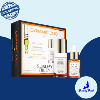 BEAUTY RESERVE - SUNDAY RILEY DYNAMIC DUO GOOD GENES + C.E.O GLOW KIT