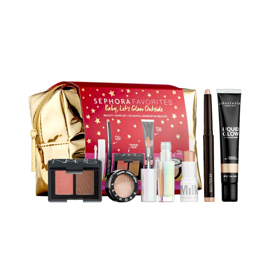 Baby, Let's Glow Outside Bronzer & Highlighter Set