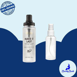 Make It Last Setting Spray Prime + Correct + Set Share In Jar/ Bottle