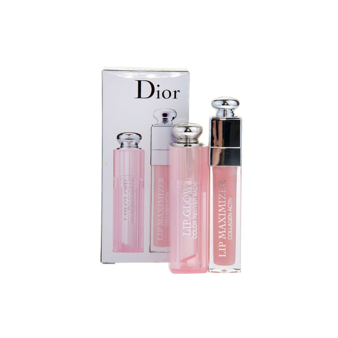 Lip Glow Lip Balm & Lip Maximizer Plumping Gloss Set