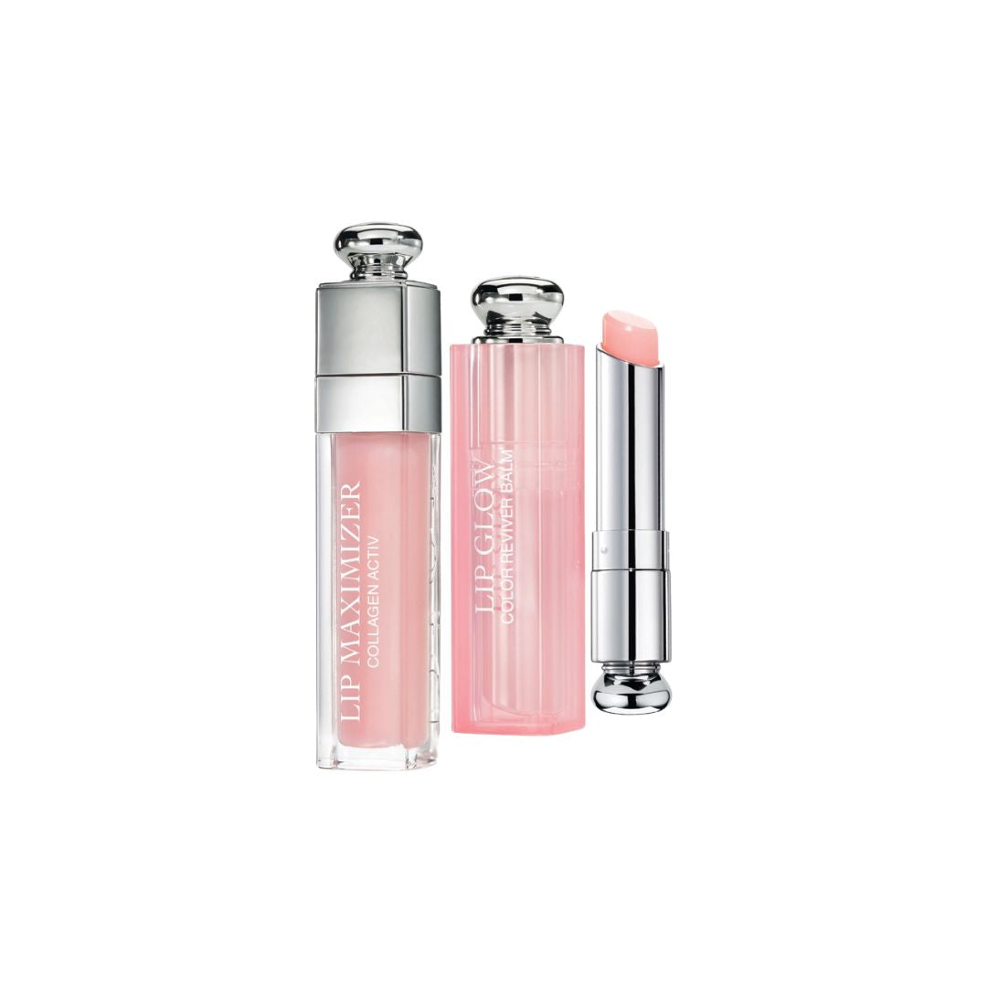 Lip Glow Lip Balm & Lip Maximizer Plumping Gloss Set