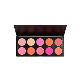 BH Cosmetic Glamorous Blush 10 Color Palette