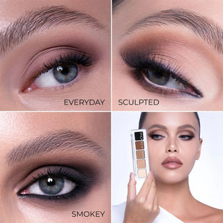 BEAUTY RESERVE - NAT DEN MINI EYE SCULPT EYESHADOW PALETTE