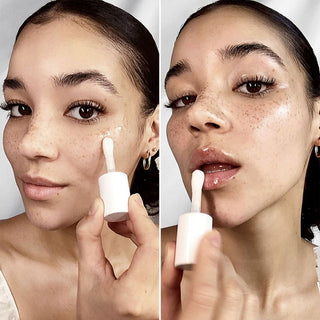 BEAUTY RESERVE - BECCA ZERO NO PIGMENT GLASS HIGHLIGHTER FOR FACE AND LIPS 6.5ML