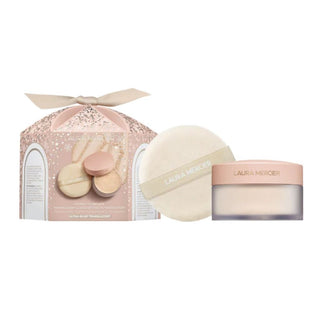 Divinely Flawless Translucent Loose Setting Powder Ultra Blur & Puff Set