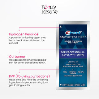 Crest 3D White Whitestrips Professional Effects