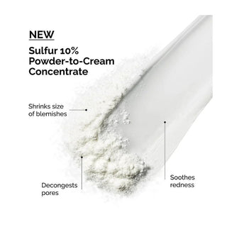 Sulfur 10% Powder to Cream Concentrate
