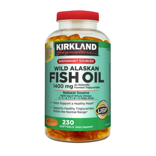 Kirkland Signature Wild Alaskan Fish Oil 1400 mg., 230 Softgels
