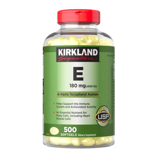 Kirkland Signature Vitamin E 400IU, 500 Softgels